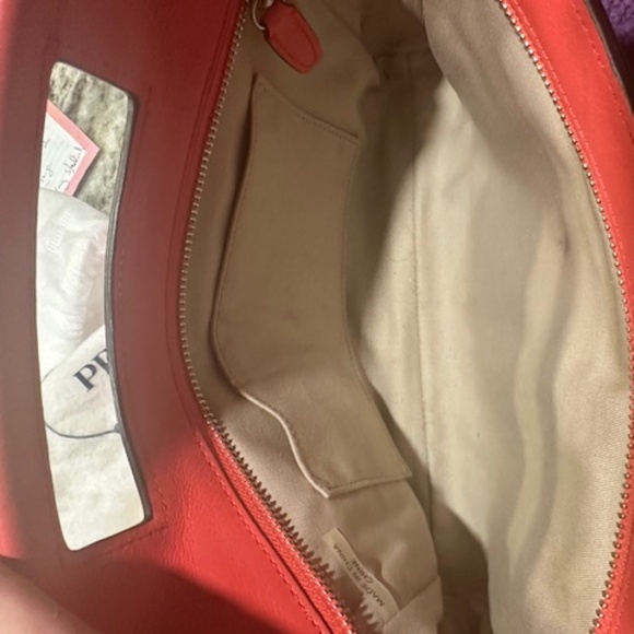 New Coach Coral Colored Clutch Purse - Picture 13 of 16